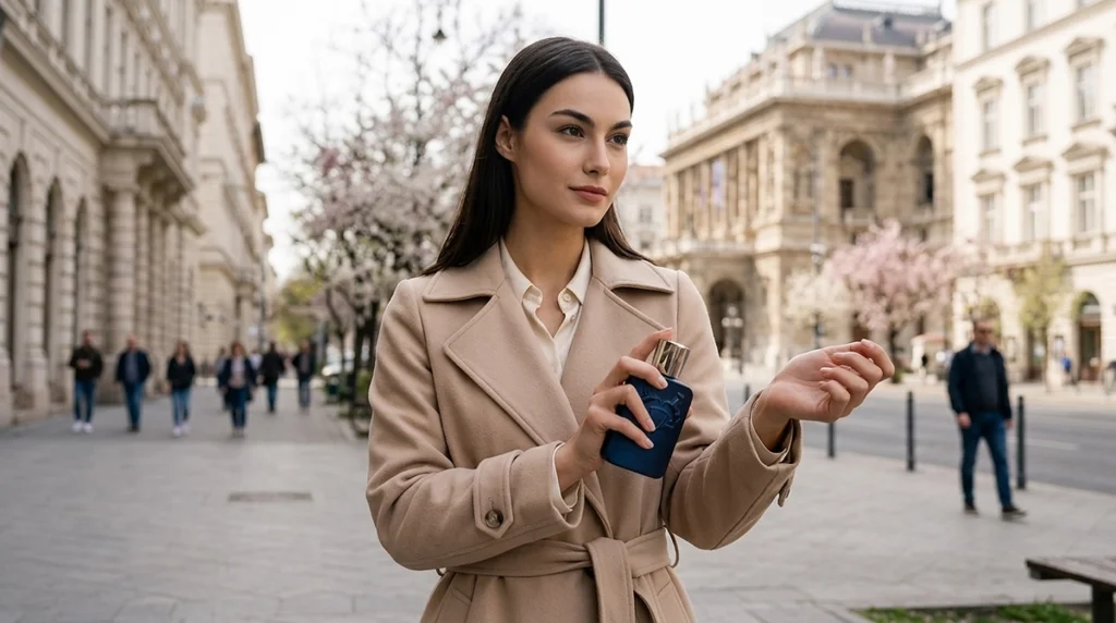 parfum de marly layton illat elegáns nő Budapest tavaszi élethelyzet